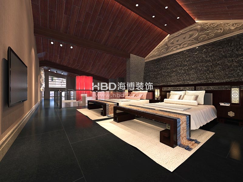 日熙貿(mào)易公司會所設計 休息室